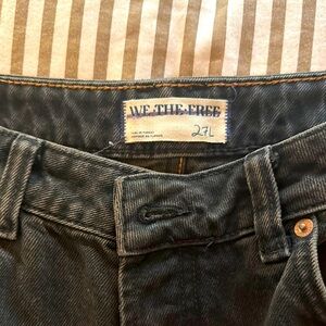 We The Free Dark Gray Denim Jeans